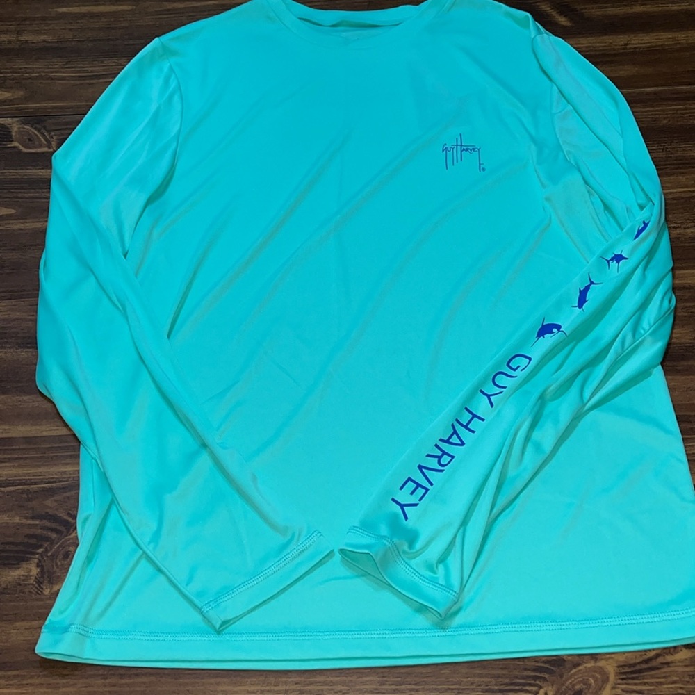 NWT Guy Harvey long sleeve performance shirt size small